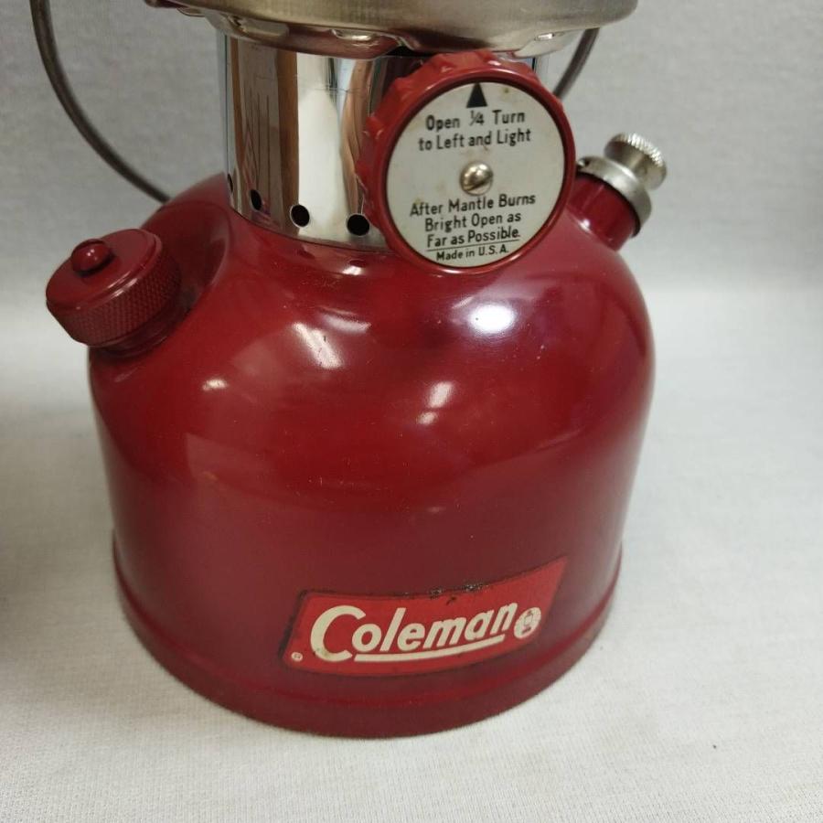 【超美品】 Coleman A 200A バーガンディ 箱 冊子付 ガソリンランタン 1961年9月  ◆3110/宮竹バザール店｜pickupjapan｜02