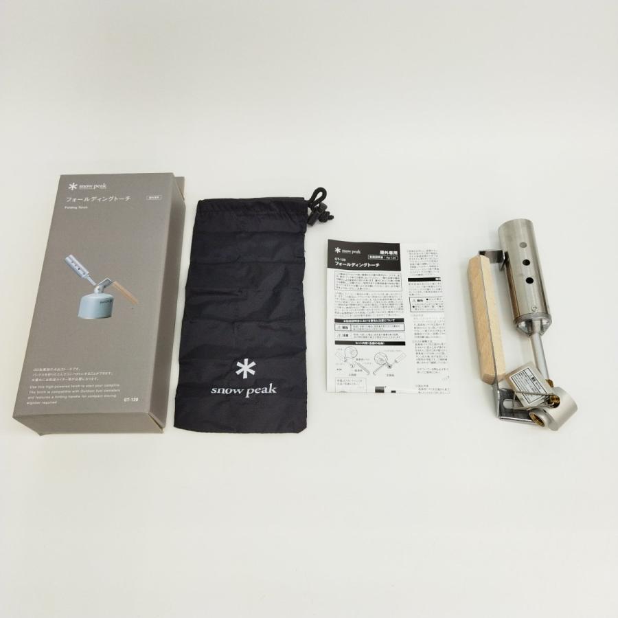snow peak（スノーピーク） snow peak GT-120 フォールディングトーチ