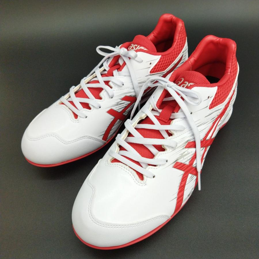 【asics】アシックス　未使用　28.0　野球スパイク　NEOREVIVE 4 ASICS（アシックス） 【美品】ASICS NEOREVIVE4 野球スパイク ホワイト