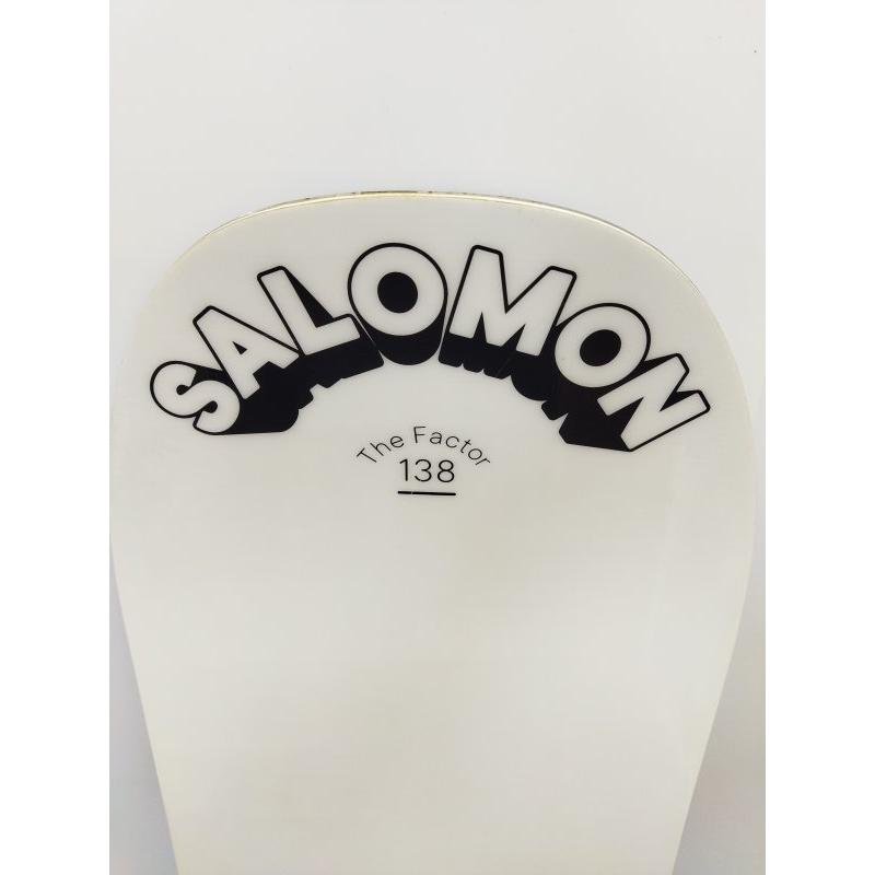 SALOMON The Factor 138 BE@RBRICKコラボ 2020年モデル 傷汚れ SALOMON The Factor 138 BE@RBRICKコラボ 2020年モデル 傷汚れ