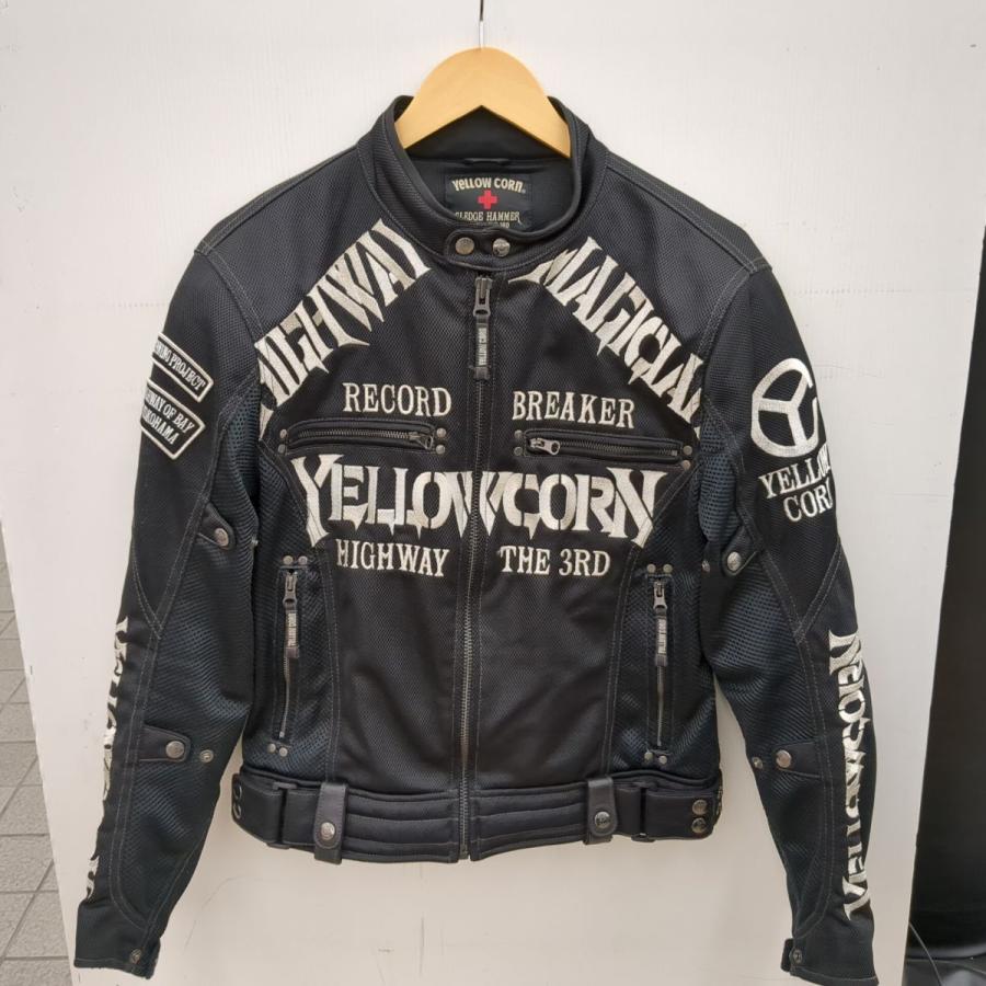 イエローコーン　レザージャケット YeLLOW CORN - イエローコーン ライダース ジャケット 本革 シングル
