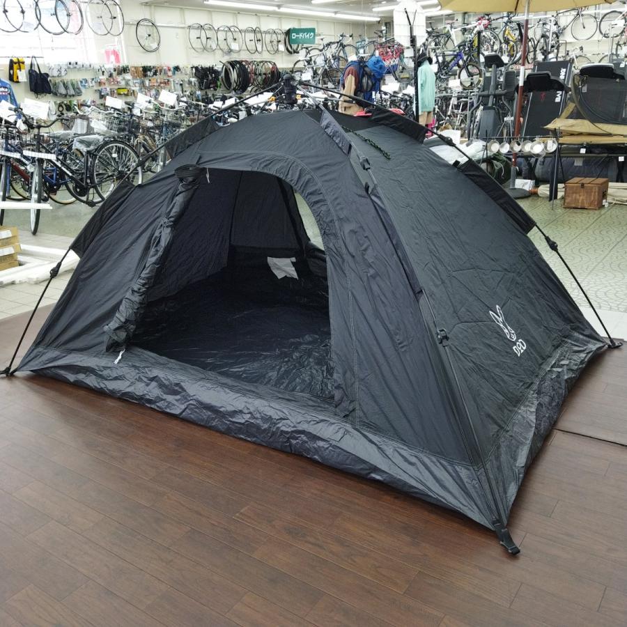 DOD ワンタッチテント・グランドシートセット T2-629-BK・GS2 DOD ワンタッチテント・グランドシートセット T2-629-BK・GS2