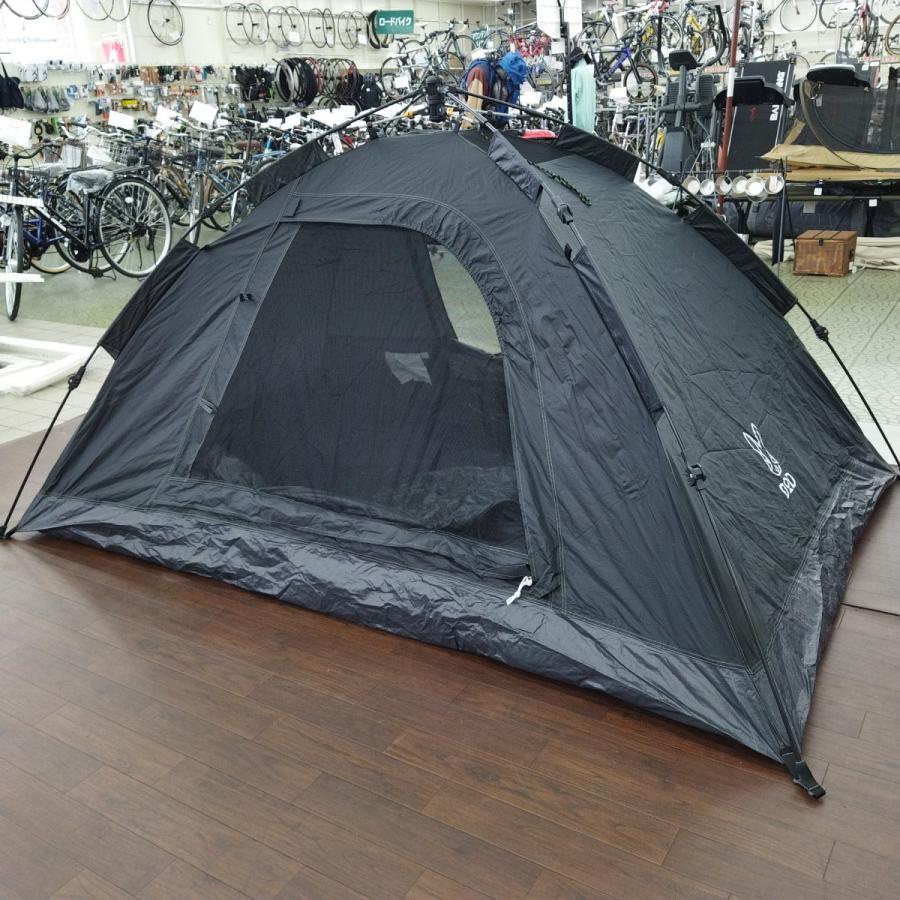 2人用ドーム型キャンプテント DOD グランドシート付属 ペグ4本付属！ DOD（ディオーオーディー） ワンタッチテント・グランドシートセット