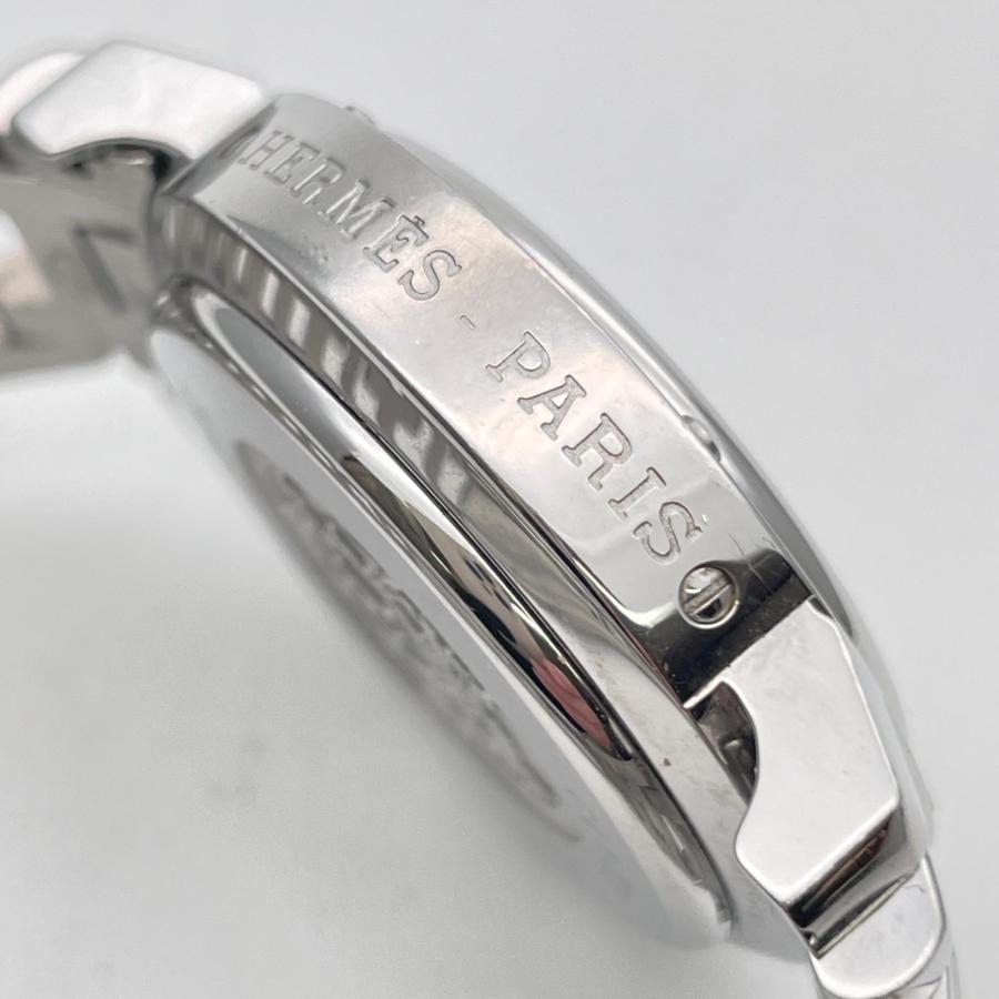 HERMES（エルメス） クリッパー CL1.310 クォーツ 箱付 ホワイトシェル