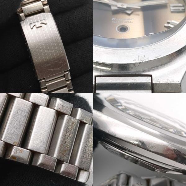 テクノス カイザーシグナル 自動巻 メンズ アンティーク 腕時計 稼働品