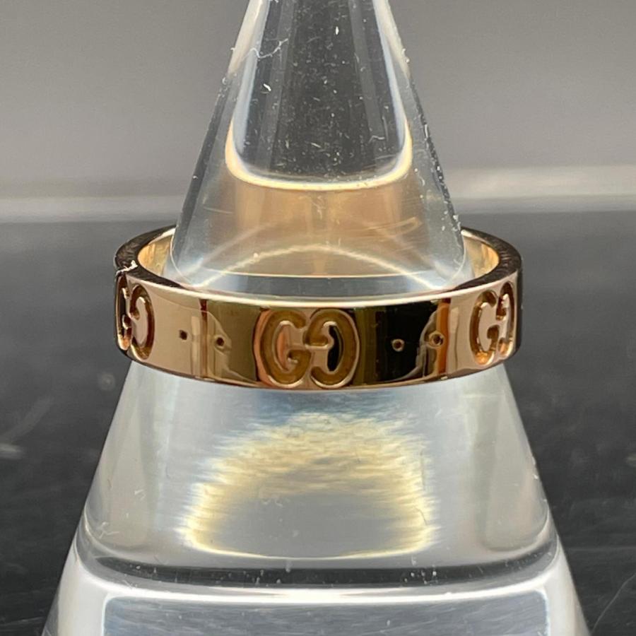 GUCCI（グッチ） アイコンリング ピンクゴールド Au750 K18 指輪