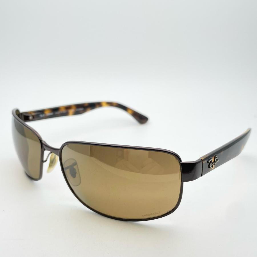Ray-Ban（レイバン） アイウェア サングラス CHROMANCE RB3566-CH 014/A3 65 17 偏光レンズ ブラウン ...