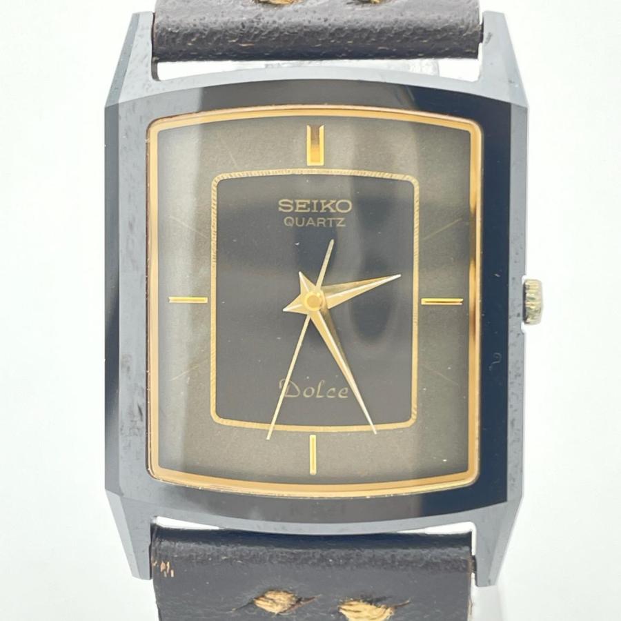 SEIKO（セイコー） ドルチェ 9521-5200 クォーツ グレー文字盤 メンズ