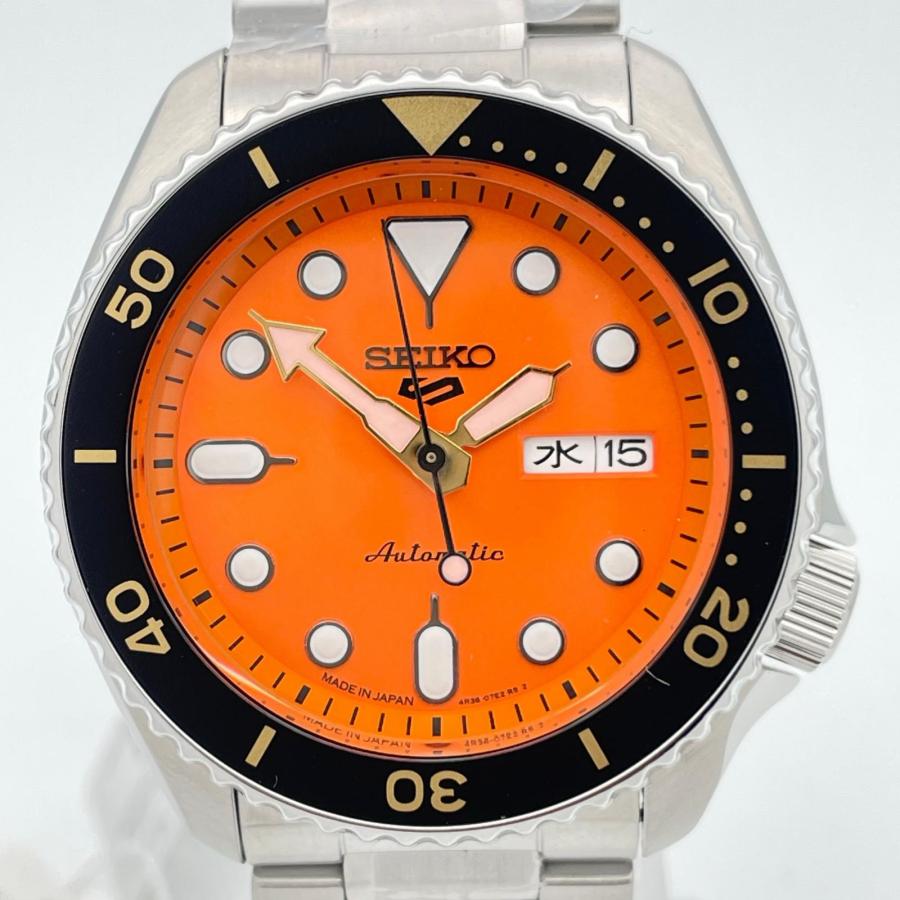 SEIKO（セイコー） 美品 5スポーツ SBSA009 4R36-07G0 自動巻 裏スケ