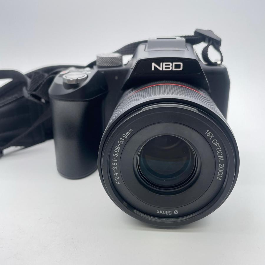 NBD ネオ一眼レフカメラ S210 16倍ズーム マイク バッテリー2個 ◇2008 
