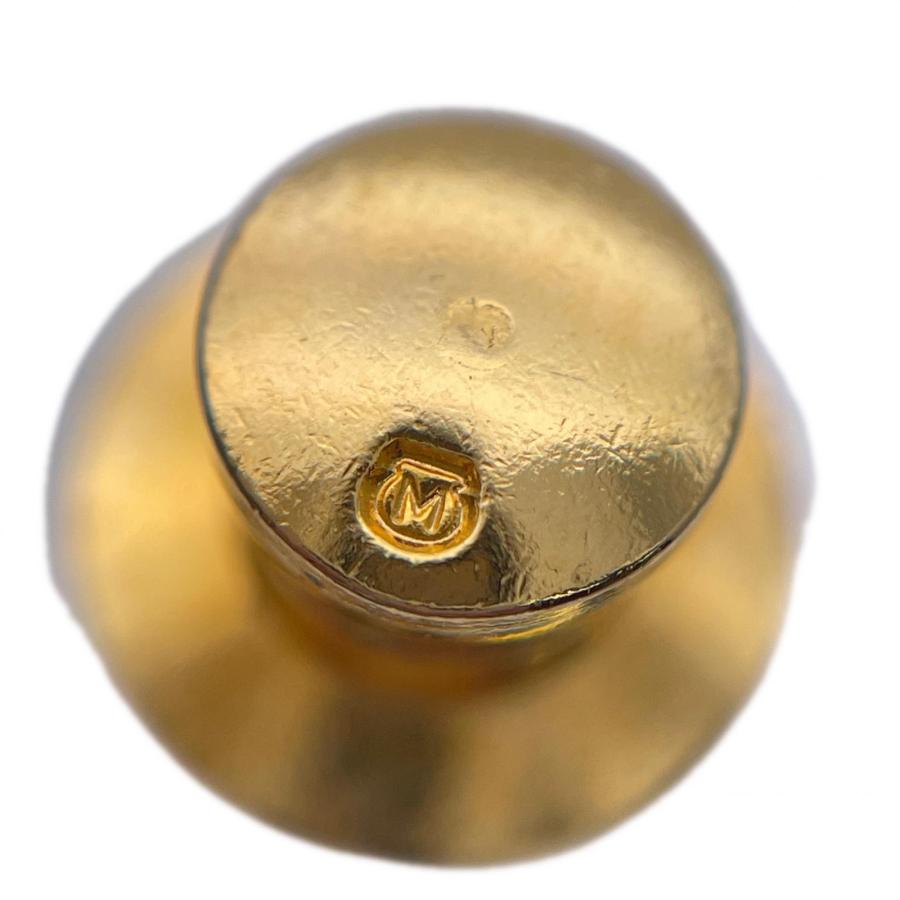 MIKIMOTO（ミキモト） ピンブローチ リボン型 パール 真珠 約4mm×4 K18