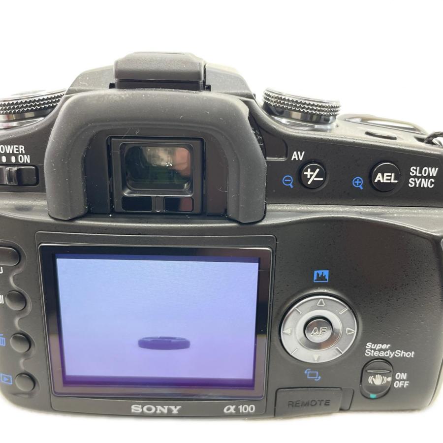 最終価格SONY α100 デジタル一眼レフカメラ TAMRONレンズセット 楽天