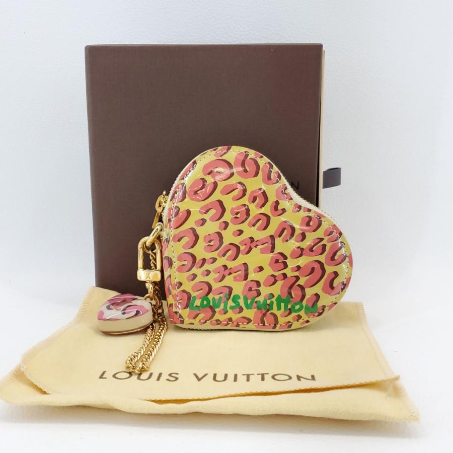 ルイヴィトン Louis Vuitton ハート型コインケース レオパード 楽天