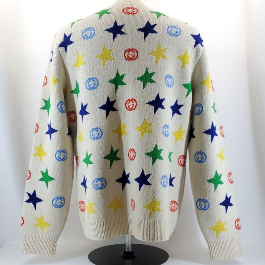 グッチ メンズカーディガン スターウールカーディガン Mサイズ GUCCI グッチ メンズカーディガン スターウールカーディガン Mサイズ GUCCI