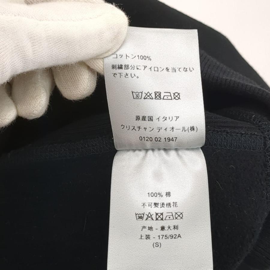 Christian Dior ディオール コットン パーカー フローラルロゴ Christian Dior ディオール コットン パーカー フローラルロゴ