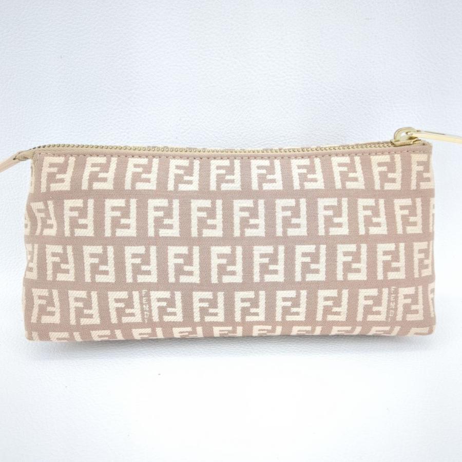 FENDI フェンディ コスメポーチ ズッキーノ ポーチ 小物入 FENDI フェンディ コスメポーチ ズッキーノ ポーチ 小物入