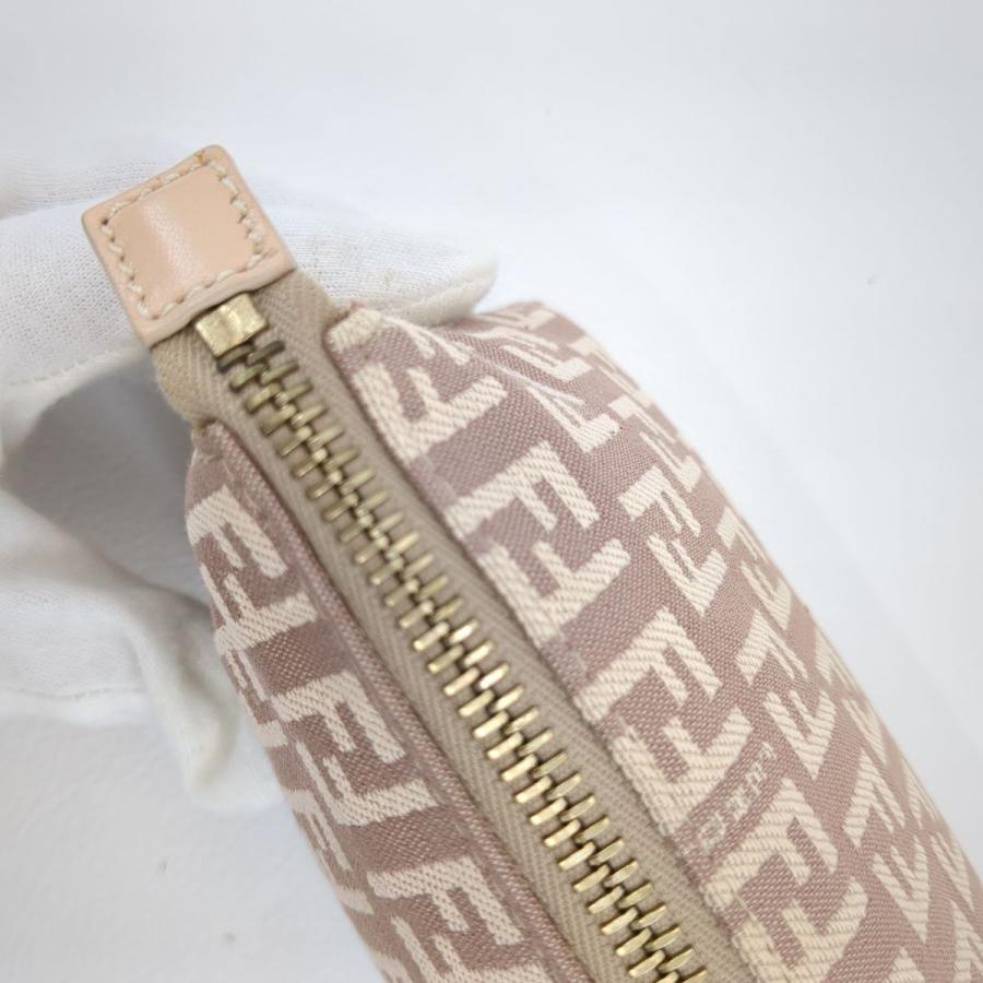 FENDI フェンディ コスメポーチ ズッキーノ ポーチ 小物入 FENDI フェンディ コスメポーチ ズッキーノ ポーチ 小物入