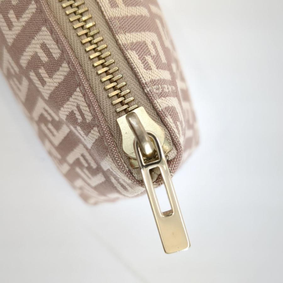 FENDI フェンディ コスメポーチ ズッキーノ ポーチ 小物入 FENDI フェンディ コスメポーチ ズッキーノ ポーチ 小物入