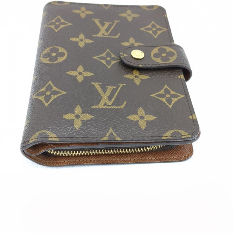 ルイヴィトン　二つ折り財布　ポルトパピエジップ　モノグラム　M61207　手帳サイズ　LOUIS VUITTON　中古　◆3111/藤枝インター店｜pickupjapan｜04