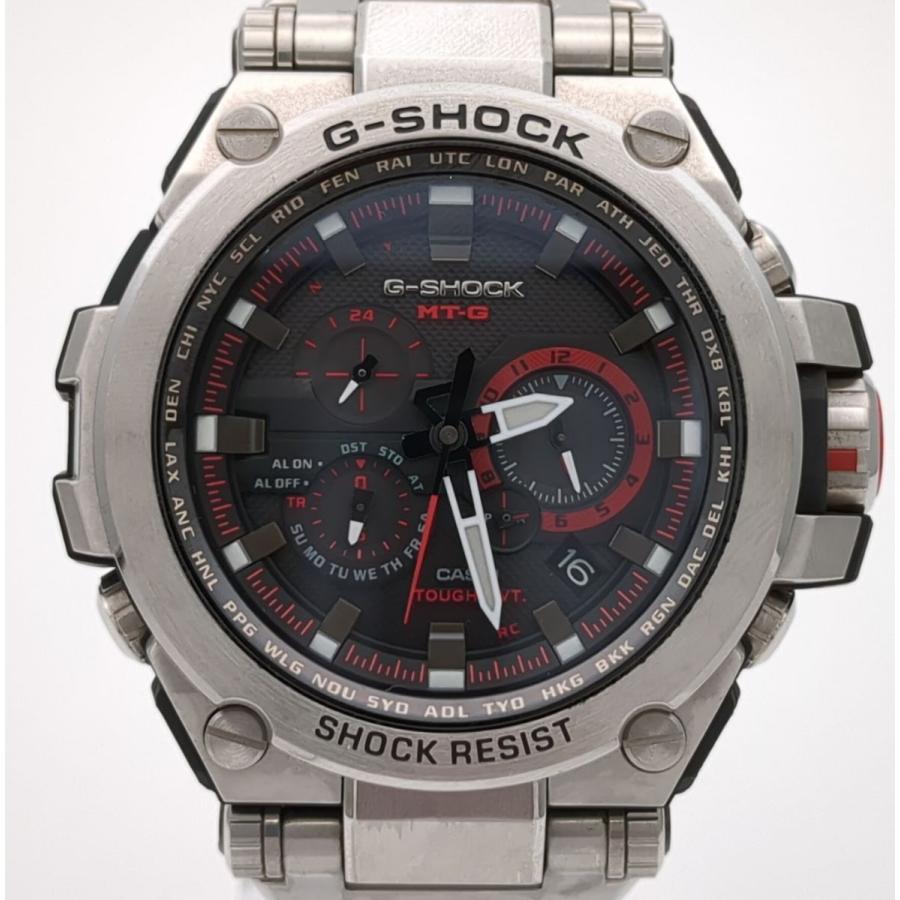 保証付 G-SHOCK MTG-S1000D-1A4JF タフソーラー クロノグラフ SS  
