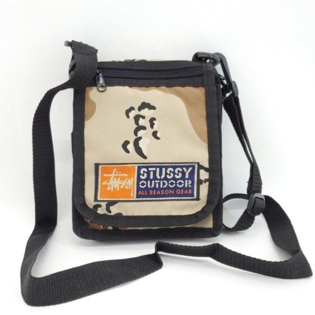 STUSSY ステューシー アウトドア ミニショルダーバッグ カモフラ STUSSY ステューシー アウトドア ミニショルダーバッグ カモフラ