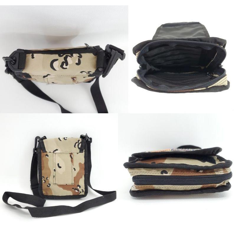 STUSSY ステューシー アウトドア ミニショルダーバッグ カモフラ STUSSY ステューシー アウトドア ミニショルダーバッグ カモフラ