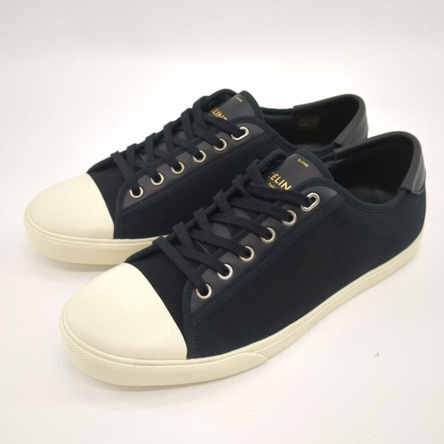 美品】400A10 CELINE セリーヌ スニーカー ブラック 40 CELINE