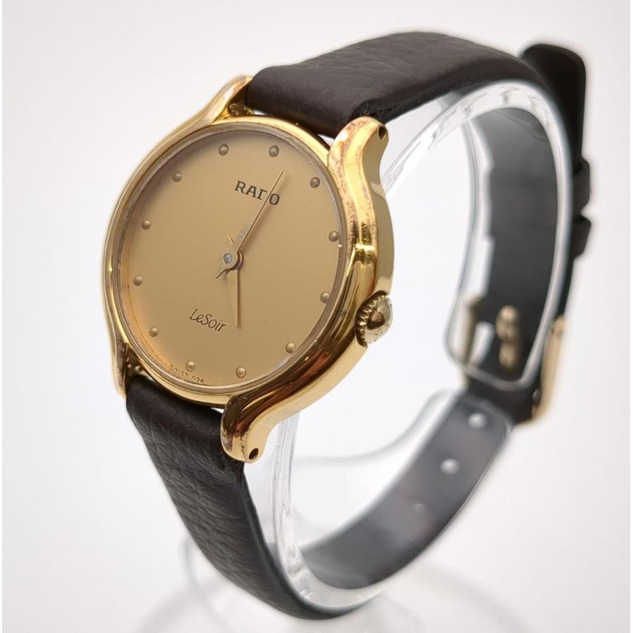 RADO 保証付 ラドー ル・ソワール 204.3648.2 クォーツ ゴールド RADO 保証付 ラドー ル・ソワール 204.3648.2 クォーツ ゴールド