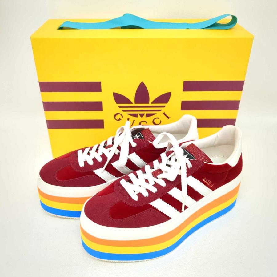 ADIDAS X GUCCI グッチ アディダス ガゼル メンズ スニーカー ADIDAS X GUCCI グッチ アディダス ガゼル メンズ スニーカー