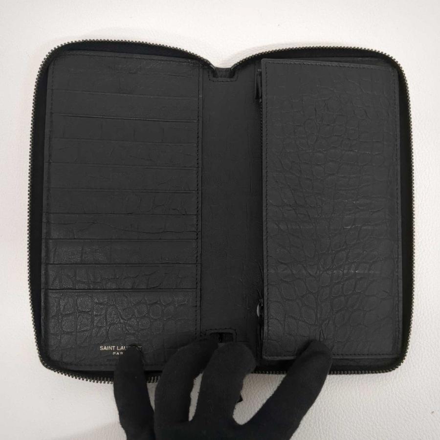 Yves Saint Laurent 美品 サンローラン 長財布 ラウンド Yves Saint Laurent 美品 サンローラン 長財布 ラウンド