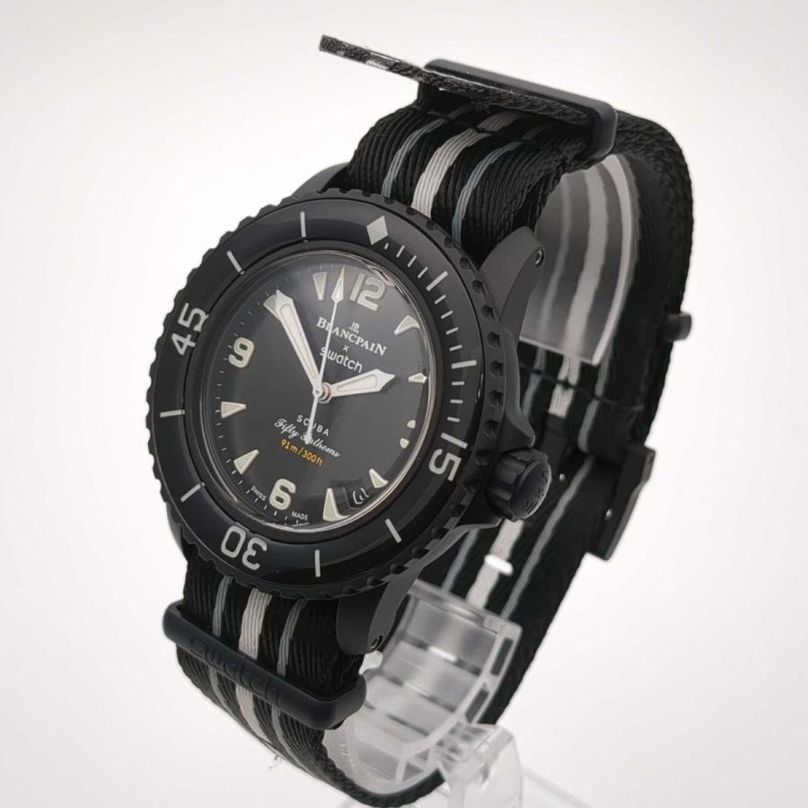 Swatch 保証付 美品 ブランパン スウォッチ OCEAN OF STORMS Swatch 保証付 美品 ブランパン スウォッチ OCEAN OF STORMS