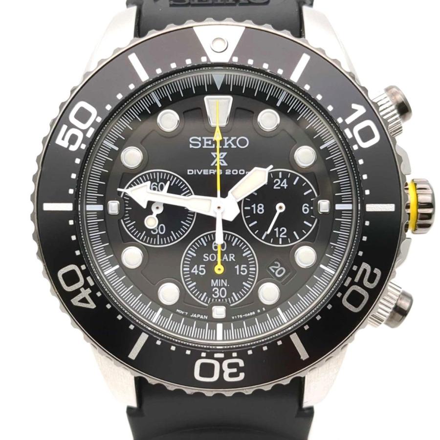 SEIKO セイコー 腕時計 ダイバーズ クロノグラフ V175-0AD0 SEIKO 
