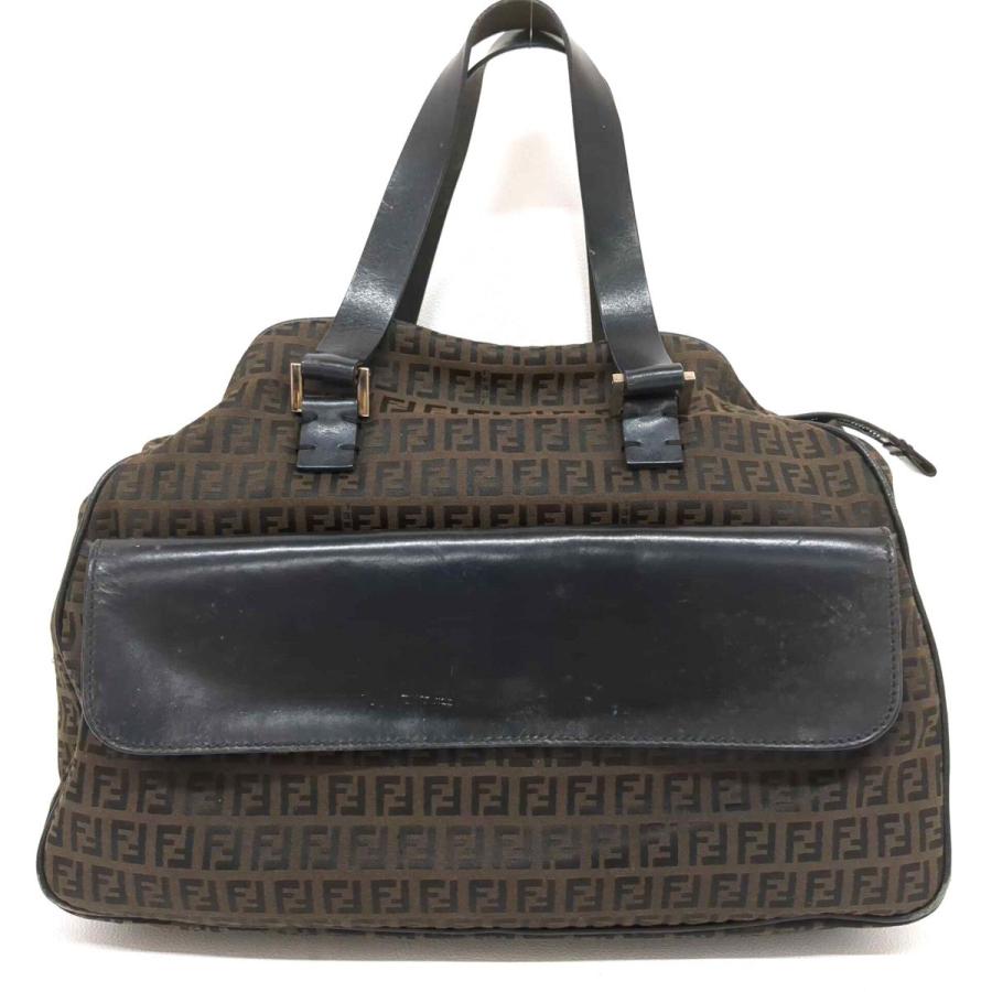 FENDI（フェンディ） ハンドバッグ ミニボストン ズッキーノ FENDI  