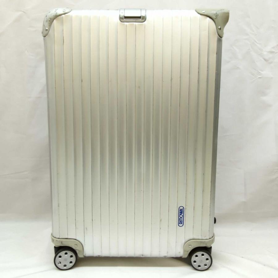 RIMOWA シルバー アルミニウム キャリーケース 82L トパーズ RIMOWA シルバー アルミニウム キャリーケース 82L トパーズ