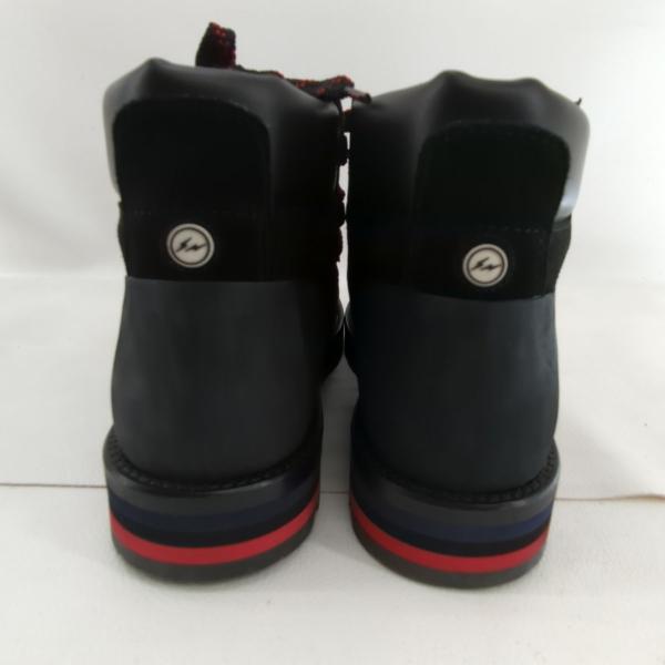 モンクレール ショートブーツ サイズ 42 ブラック メンズ MONCLER GENIUS 7 FRAGMENT 靴 中古 ◆2009_6