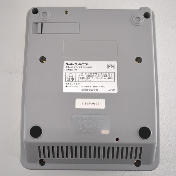 任天堂 スーパーファミコン 本体 ACアダプタ付 SHVC-001 Nintendo SUPER FAMICOM ゲーム 中古  ◆2009の画像