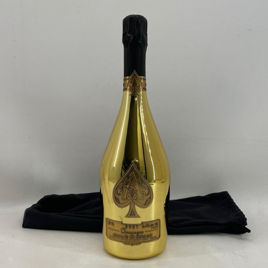 醸造酒類 果実酒 シャンパン ARMAND 750ml 袋付 DE BRIGNAC - 海外