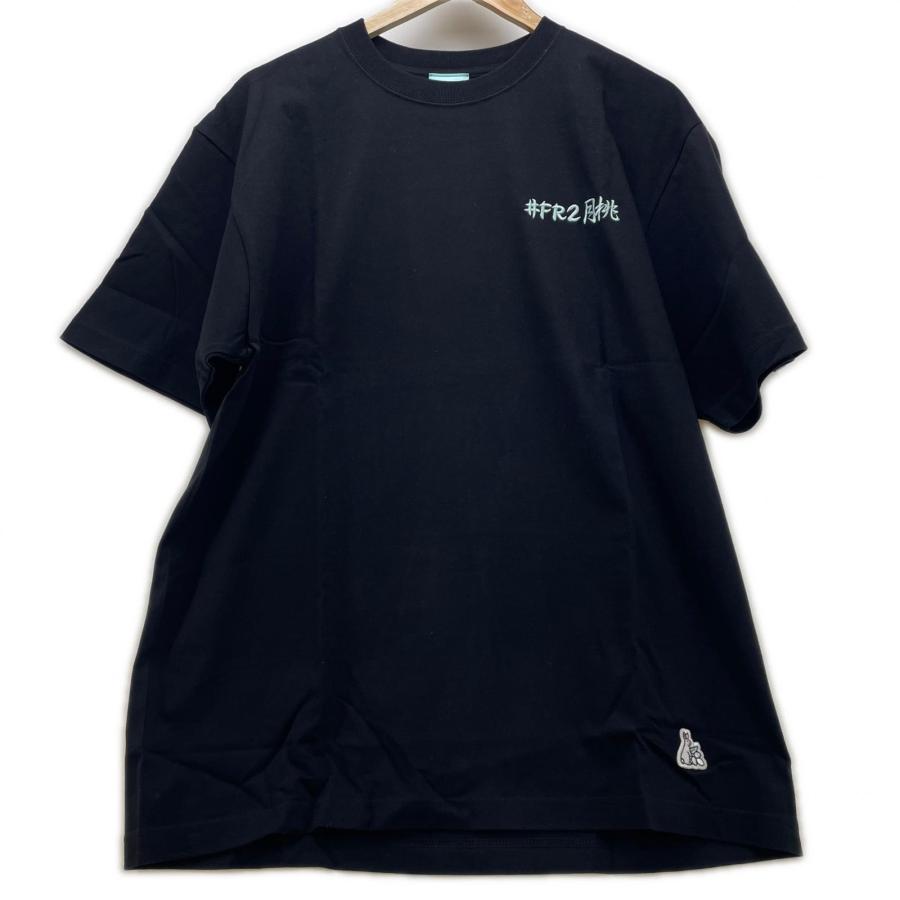 トップス Tシャツ 半袖Tシャツ FR2 エフアール メンズ ブラック SIZE L
