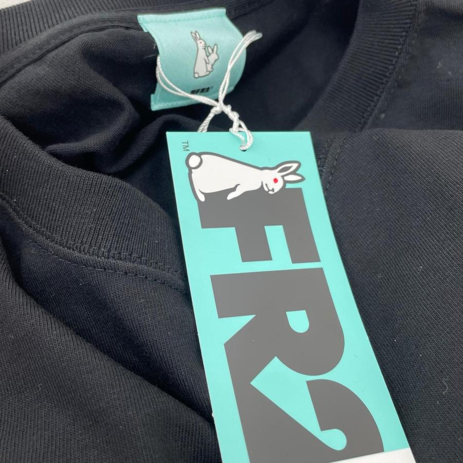 トップス Tシャツ 半袖Tシャツ FR2 エフアール メンズ ブラック SIZE L