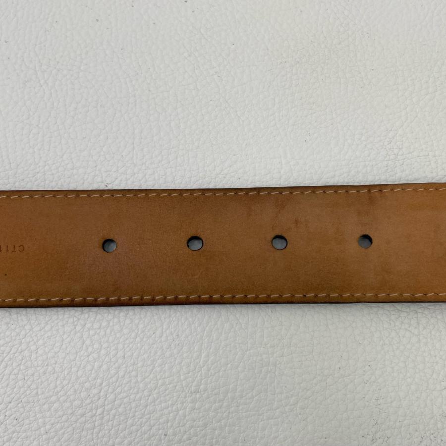 LOUIS VUITTON（ルイ・ヴィトン） レザーベルト LOUIS_VUITTON 程度B