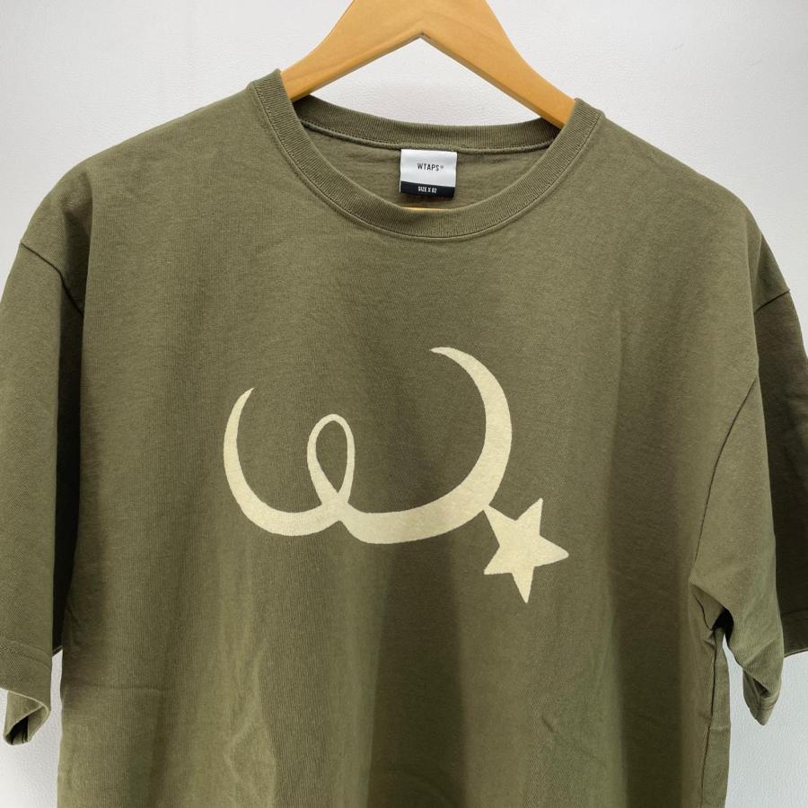 Tシャツ 半袖Tシャツ WTAPS ダブルタップス メンズ オリーブ SIZE M