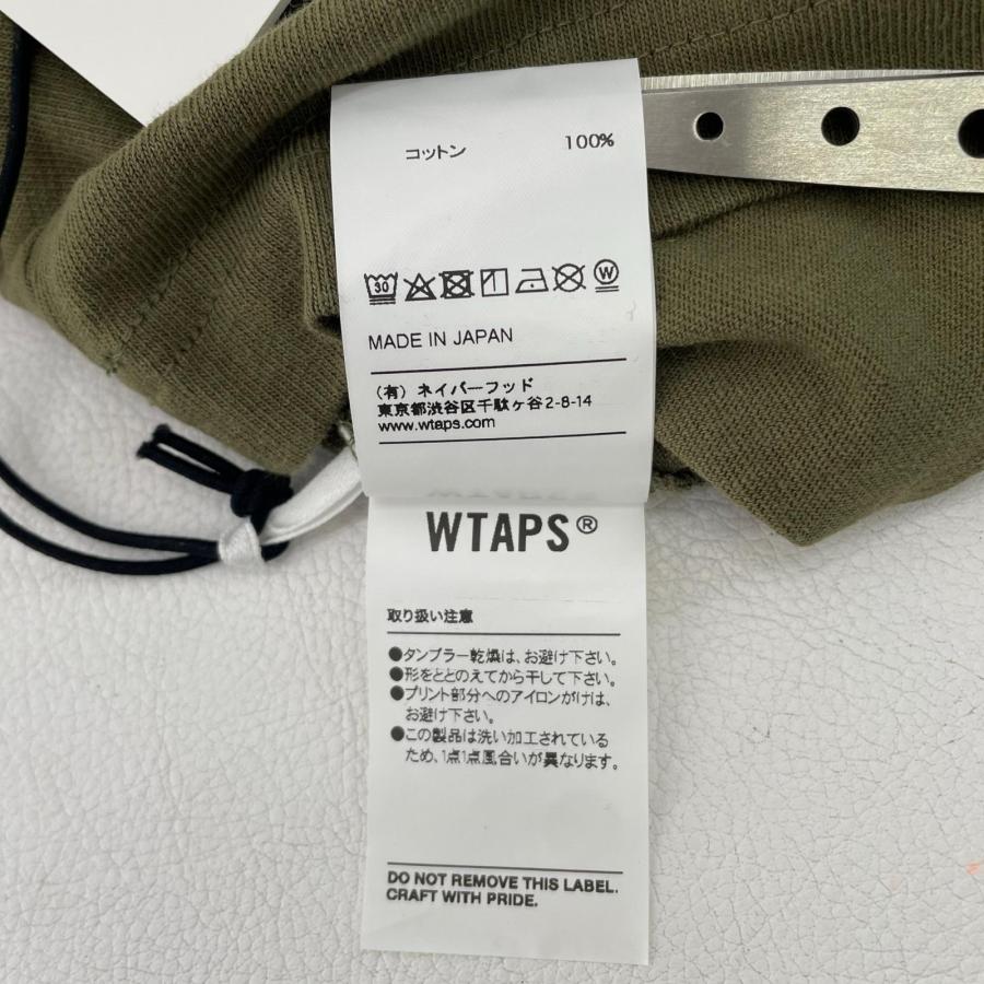 Tシャツ 半袖Tシャツ WTAPS ダブルタップス メンズ オリーブ SIZE M