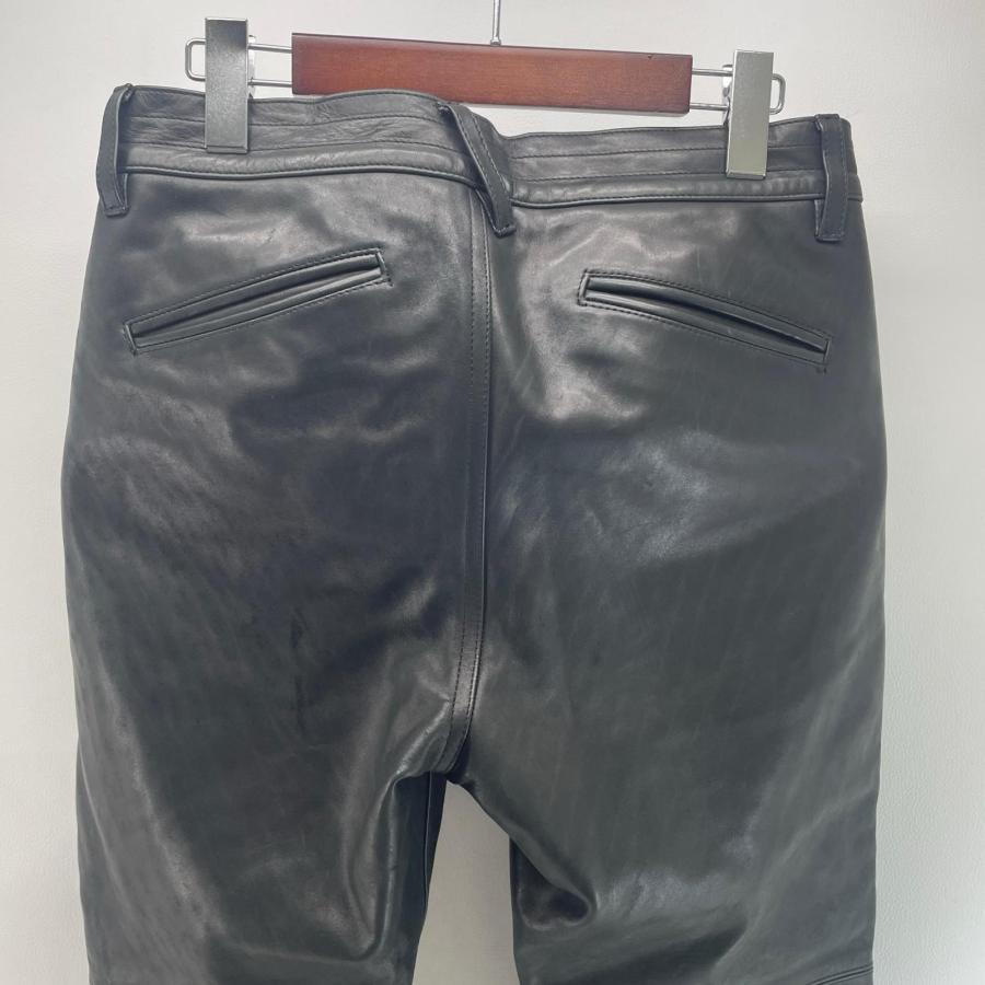 レザーパンツ blackmeans ブラックミーンズ メンズ ブラック size 2