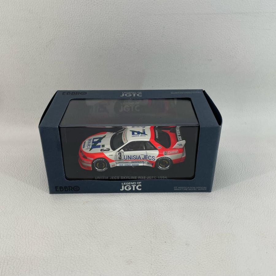 ホビー ミニカー EBBRO 1/43 Unisia Jecs Skyline R32 JGTC 1994