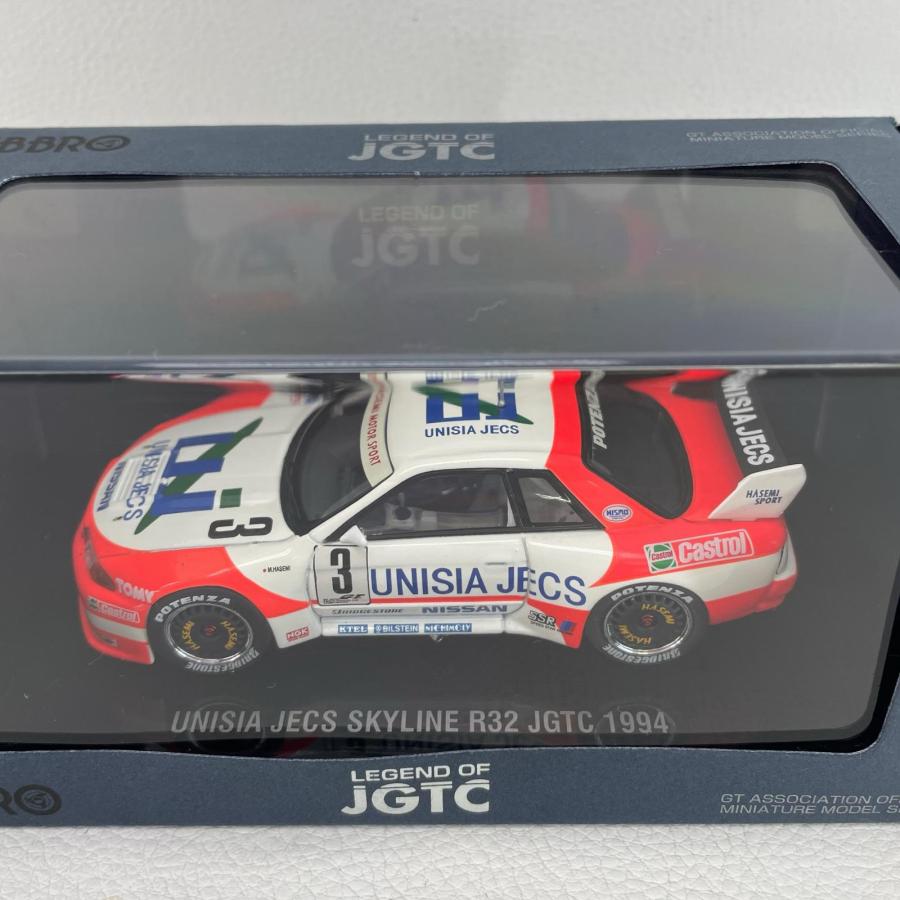 ホビー ミニカー EBBRO 1/43 Unisia Jecs Skyline R32 JGTC 1994
