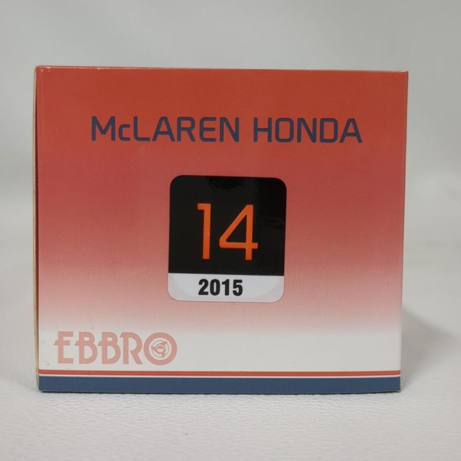 エブロ　45326　マクラーレンホンダ　1/43　MP4-30 2015 Middle Season F.Alonso　ブラック　EBBRO ミニカー 自動車 中古 ◆3114/高洲店｜pickupjapan｜04