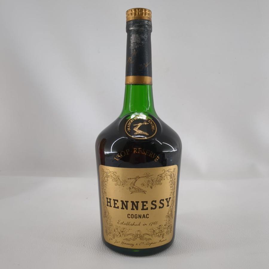 ヘネシー VSOP RESERVE グリーンボトル 金キャップ