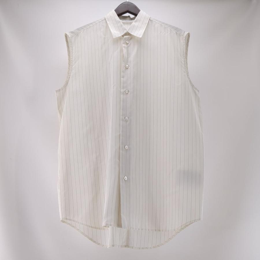 JIL SANDER ジルサンダー ノースリーブシャツ メンズ サイズ 40