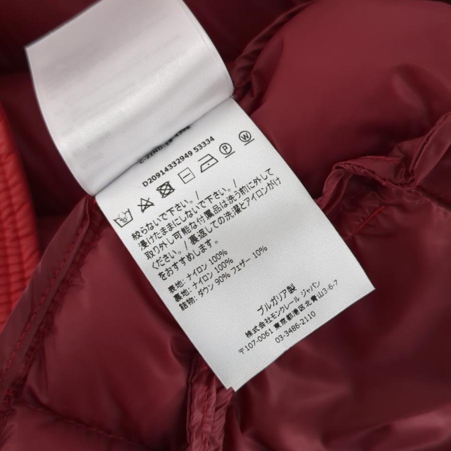 ★ モンクレール ダウンベスト  ジャケット MONCLER GERS D20914332949 53334 サイズ0 中古 古着 ◆3114/高洲店｜pickupjapan｜05