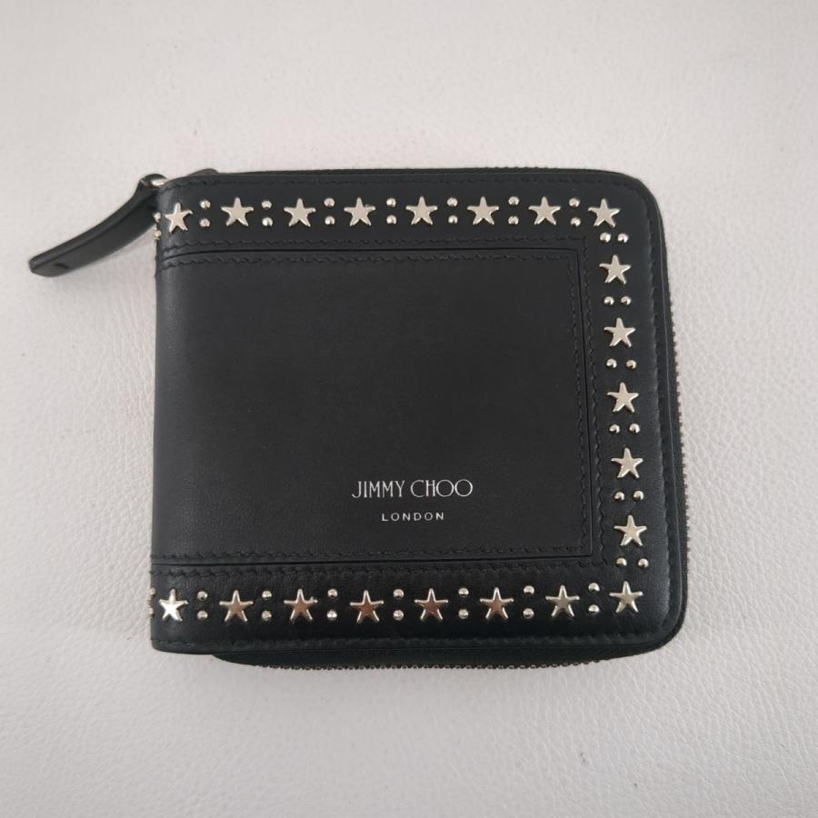 JIMMY CHOO 2つ折りラウンドファスナー